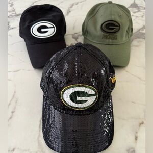 New Era Green Bay Hats Bundle